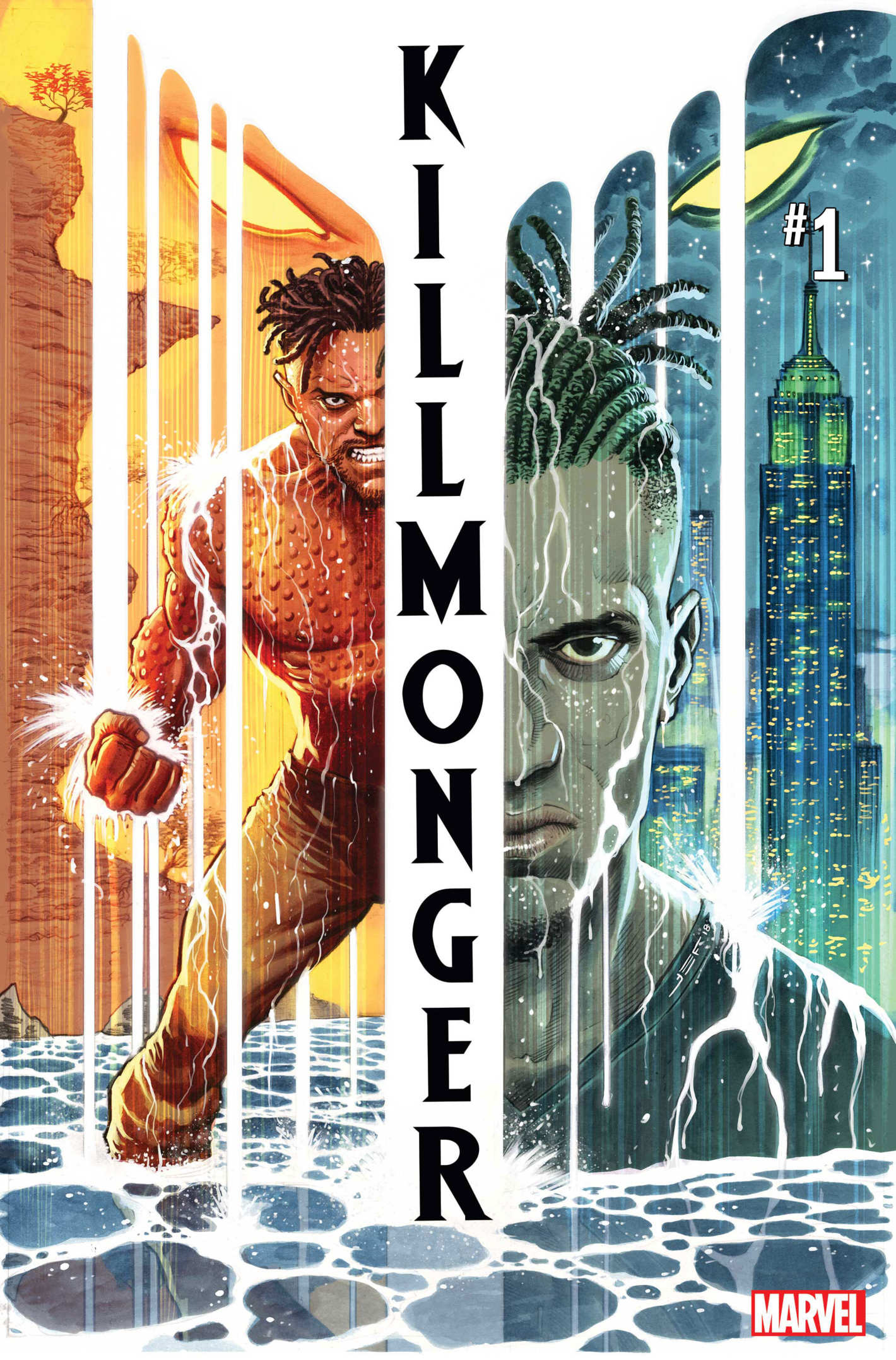 Killmonger #01 par Juan Ferreyra (Marvel Comics)