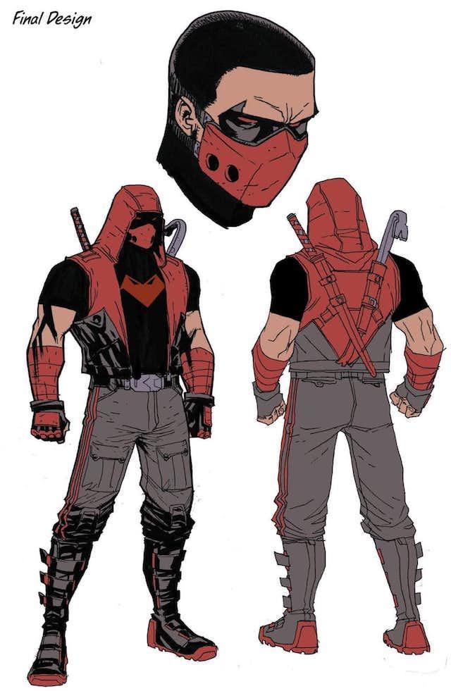 Le nouveau design de Red Hood par Pete Woods