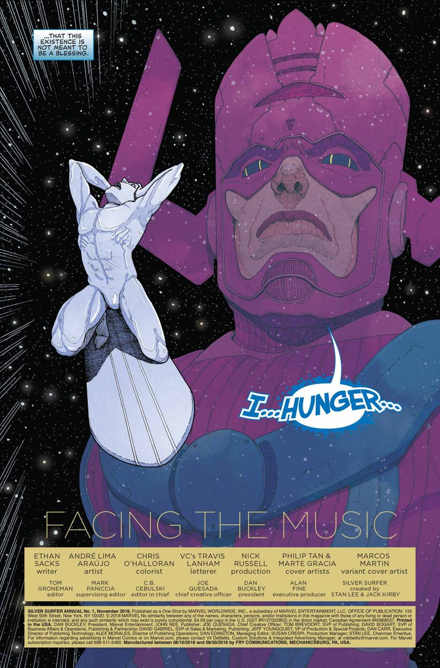 Silver Surfer Annual #1