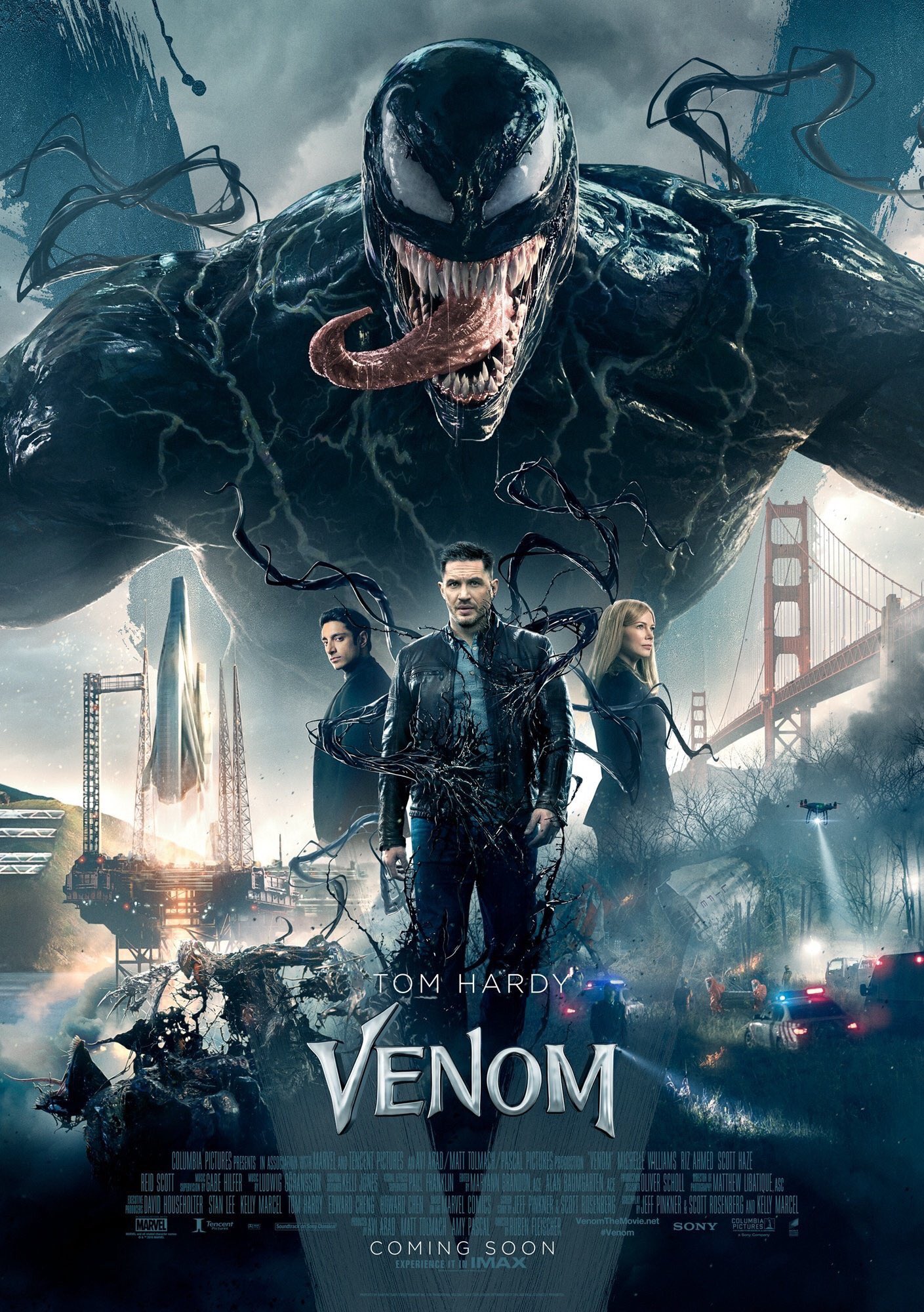 Venom, le poster international