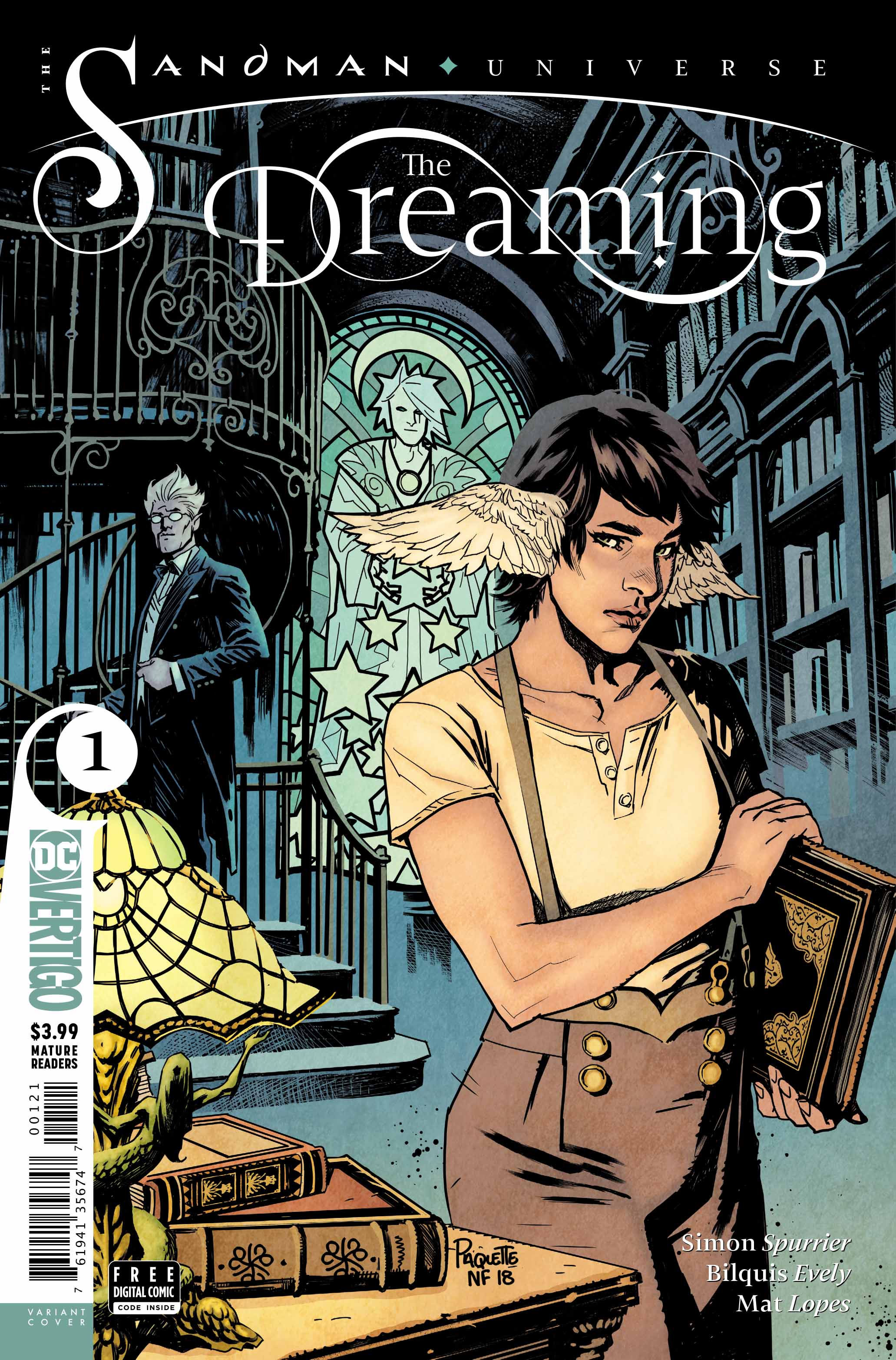 The Dreaming, la couverture alternative de Yanick Paquette