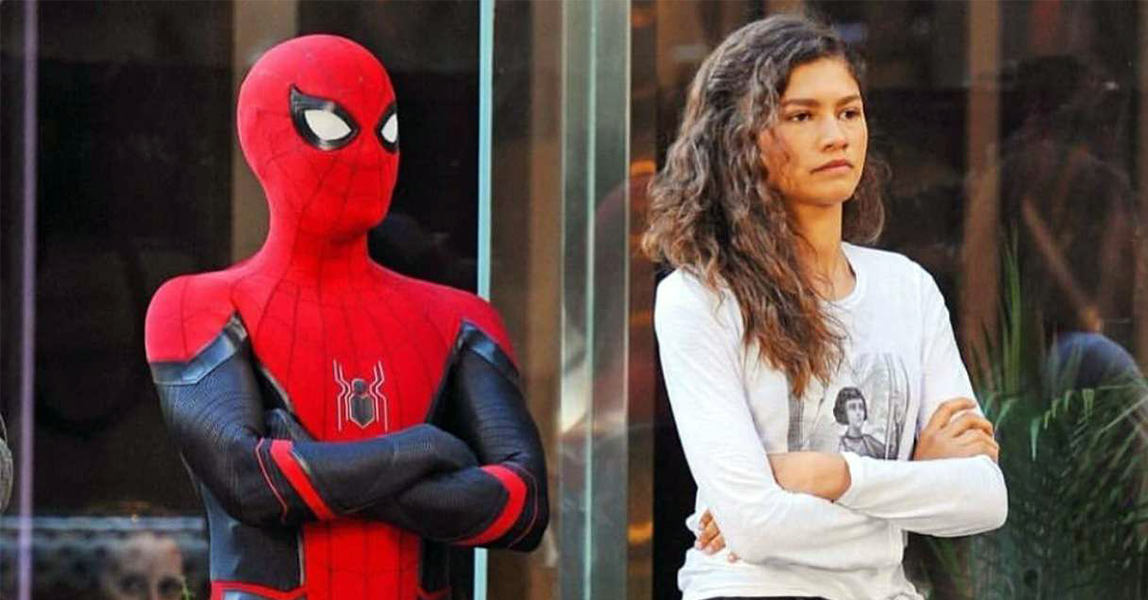 Tom Holland et Zendaya sur le tournage de Spider-Man: Far From Home