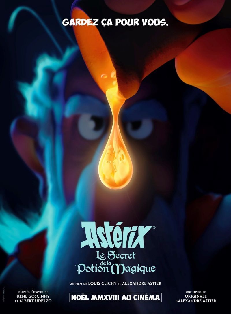 affiche Astérix et le Secret de la Potion Magique