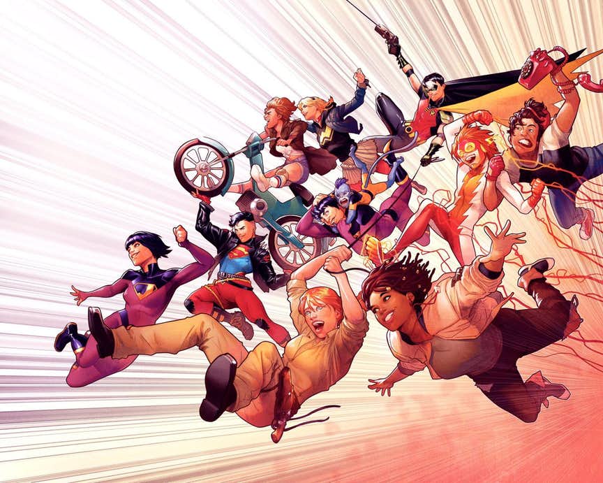 La collection Wonder Comics de DC