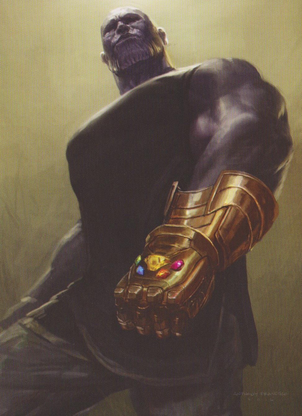 Concept Arts du Gant de l'Infini dans Avengers: Infinity War