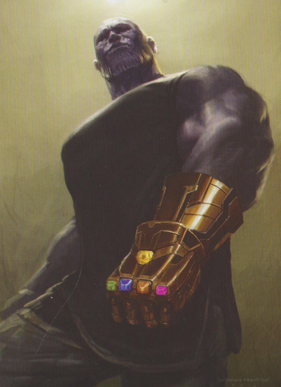 Concept Arts du Gant de l'Infini dans Avengers: Infinity War