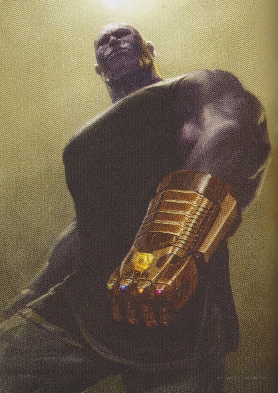 Concept Arts du Gant de l'Infini dans Avengers: Infinity War