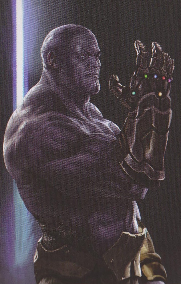 Concept Arts du Gant de l'Infini dans Avengers: Infinity War