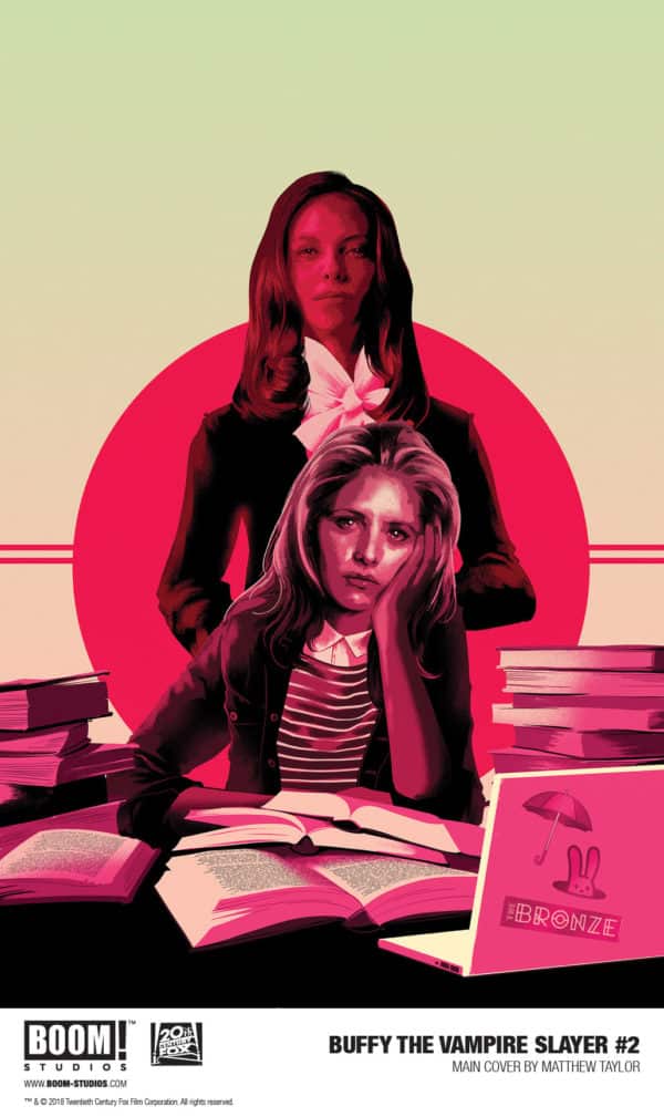 Couverture de Buffy #02 par Matthew Wilson (Boom! Studio)