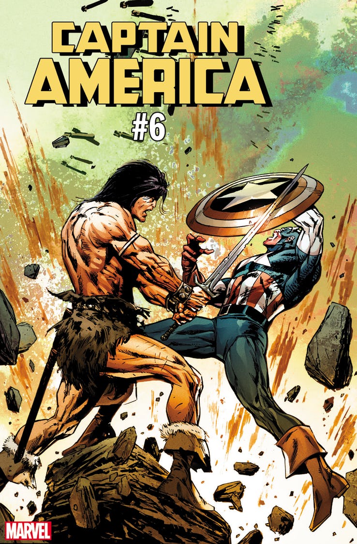 CAPTAIN AMERICA #6 par BUTCH GUICE