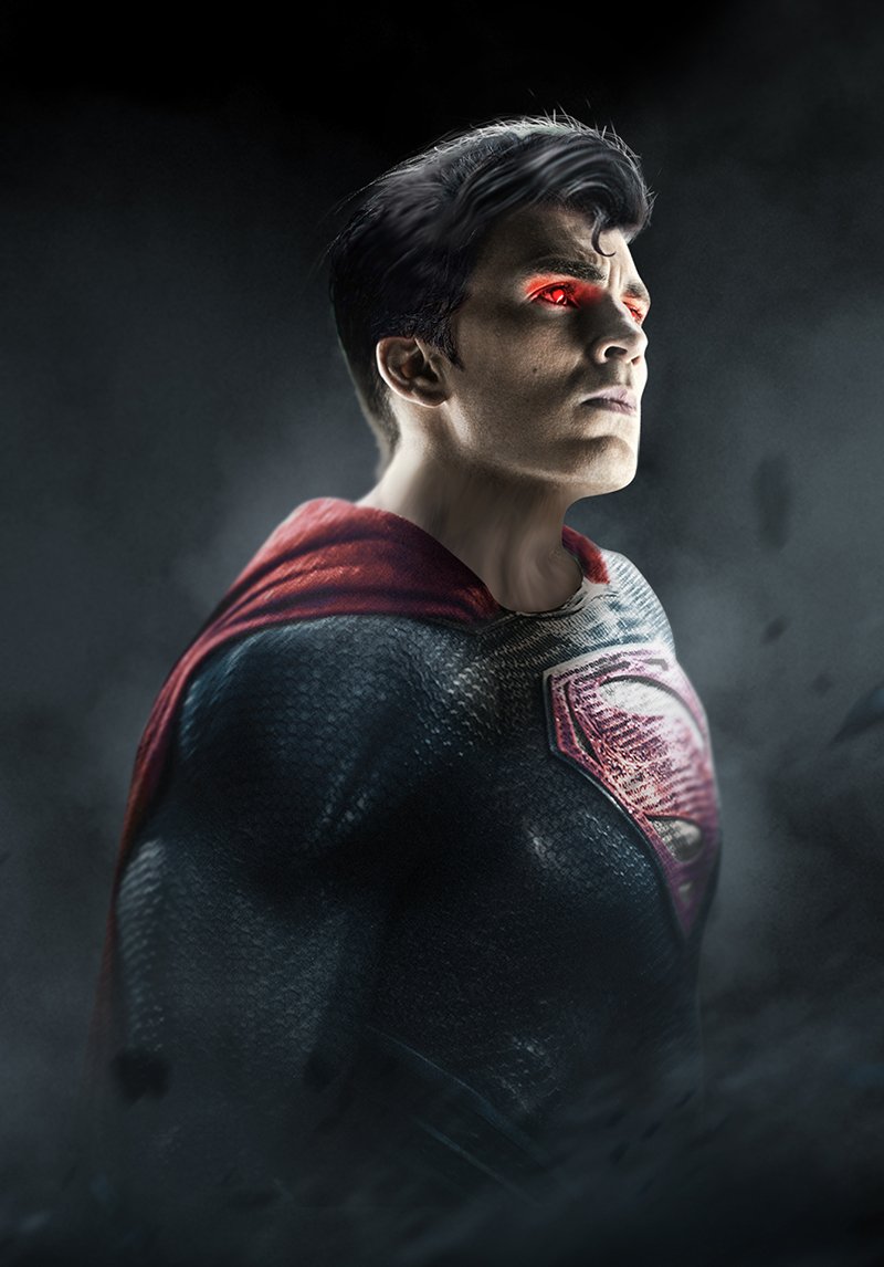Chris Evans est Superman, par Bosslogic