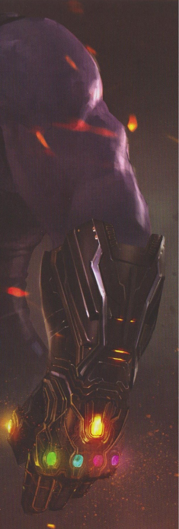 Concept Arts du Gant de l'Infini dans Avengers: Infinity War