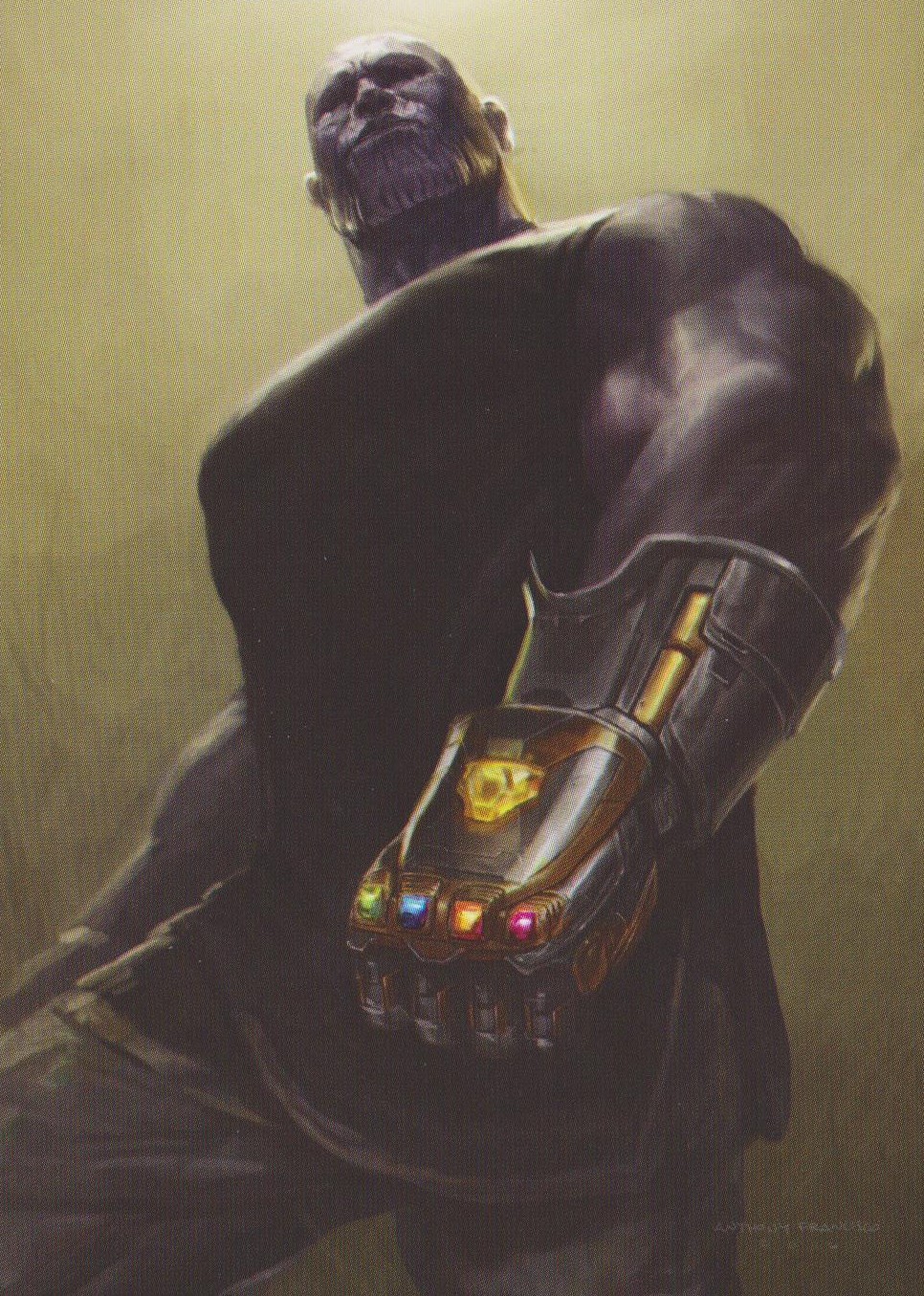 Concept Arts du Gant de l'Infini dans Avengers: Infinity War