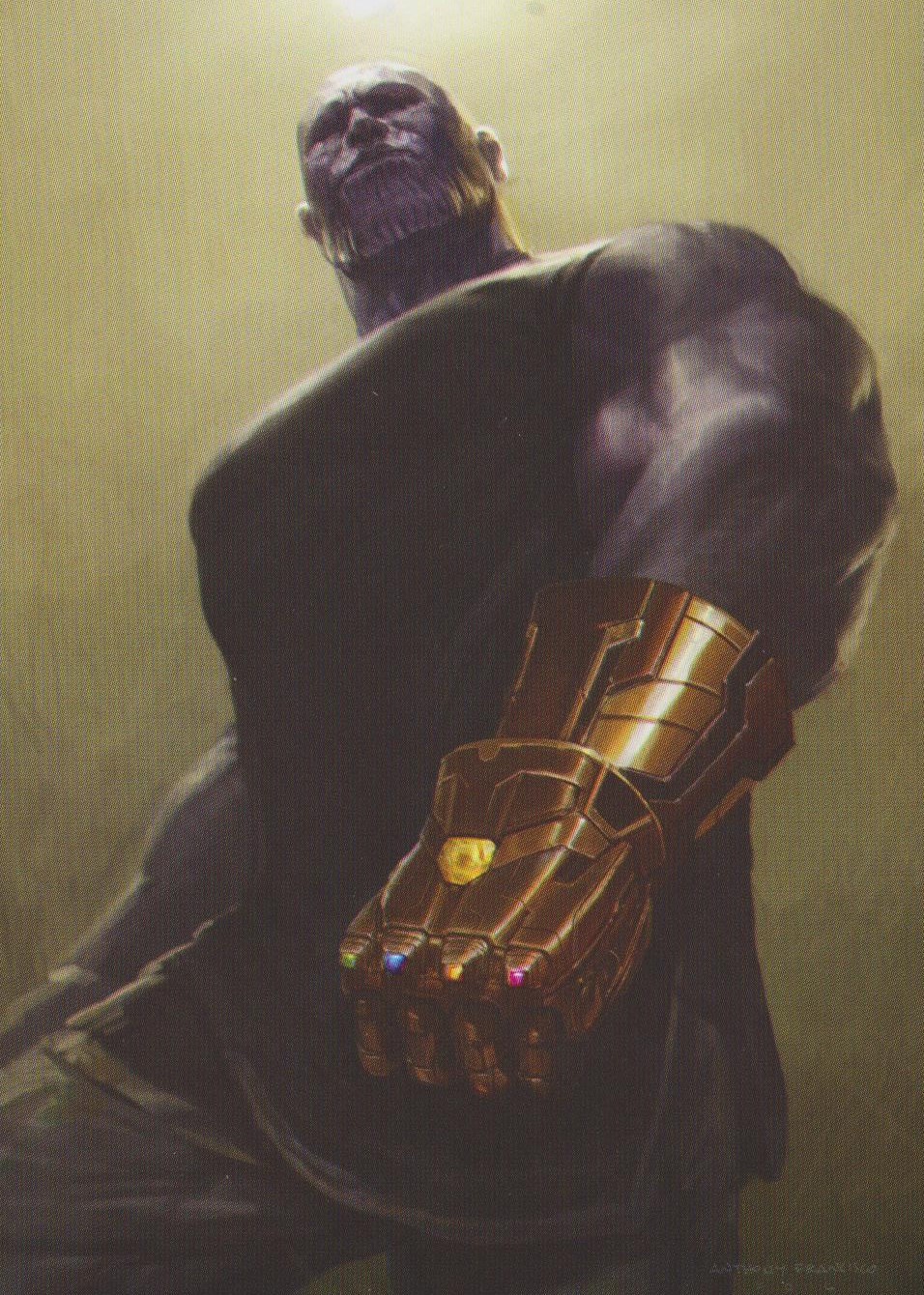 Concept Arts du Gant de l'Infini dans Avengers: Infinity War