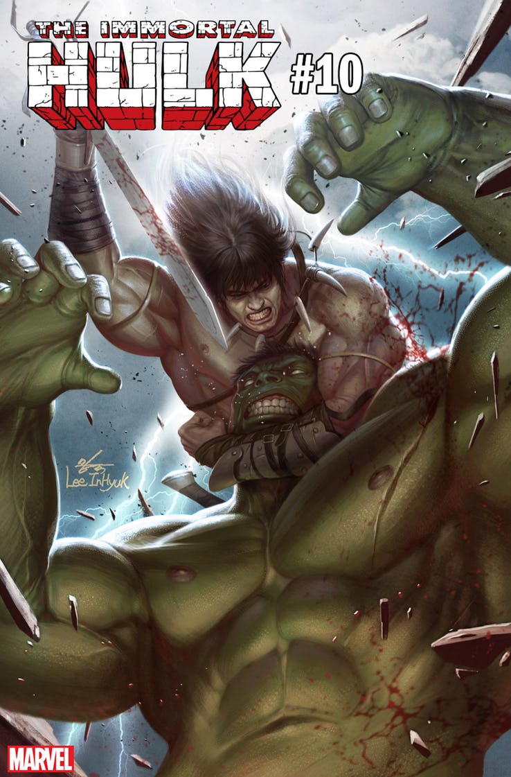 IMMORTAL HULK #10 par INHYUK LEE