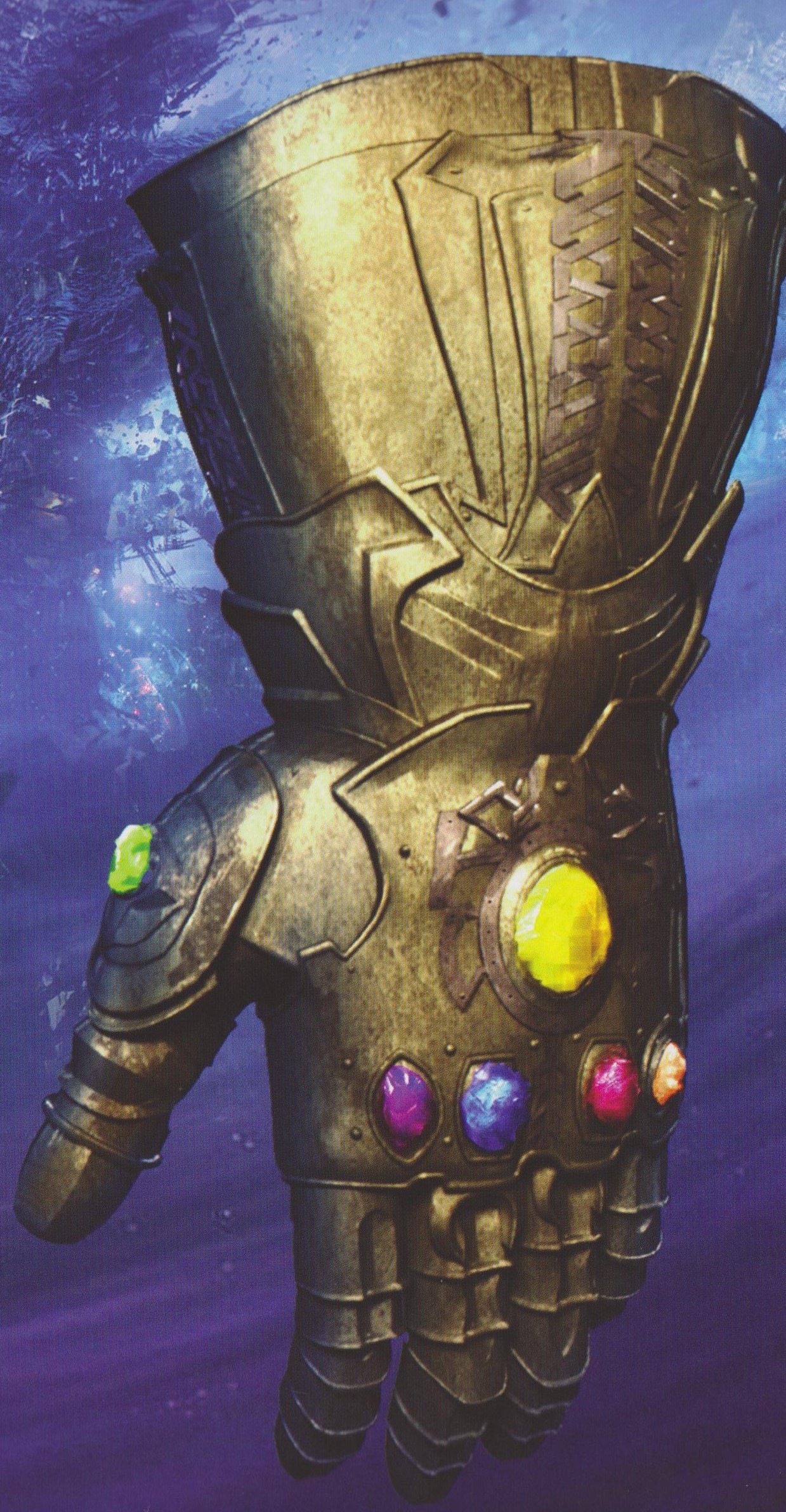 Concept Arts du Gant de l'Infini dans Avengers: Infinity War