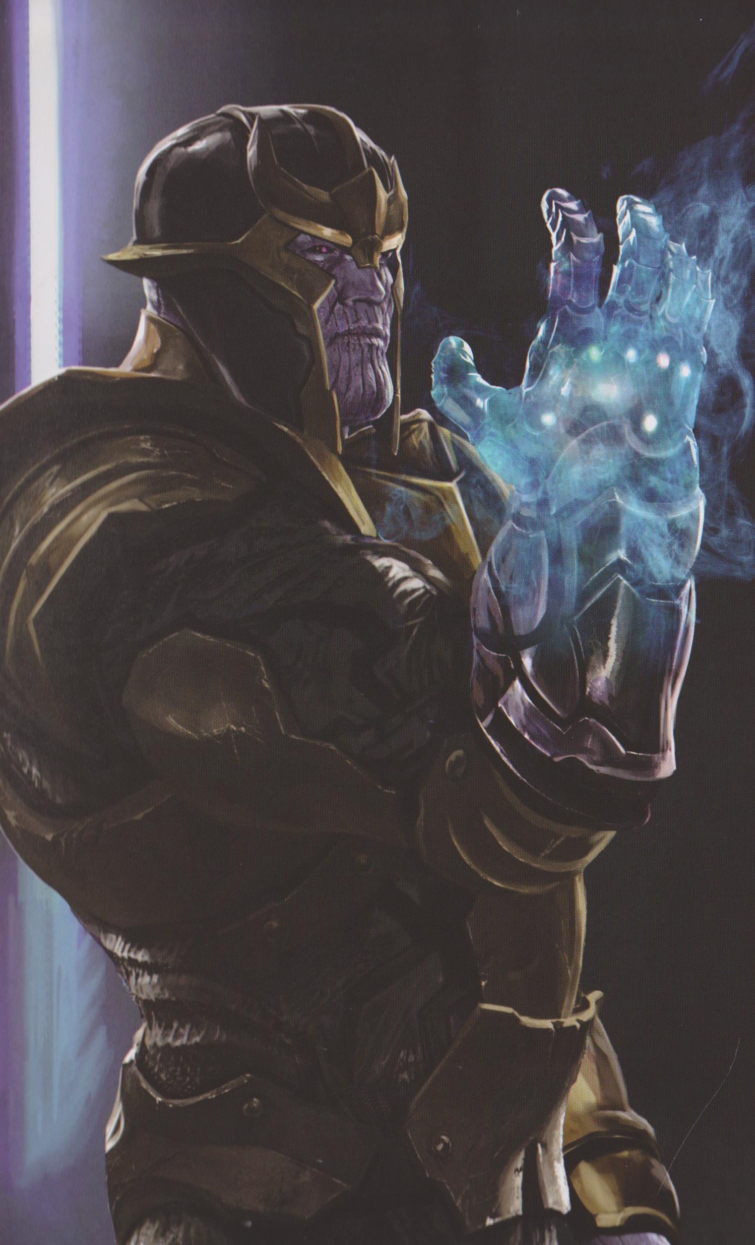 Concept Arts du Gant de l'Infini dans Avengers: Infinity War