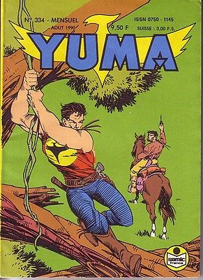 Yuma n"334 avec Zagor en couverture par Ciro Tota