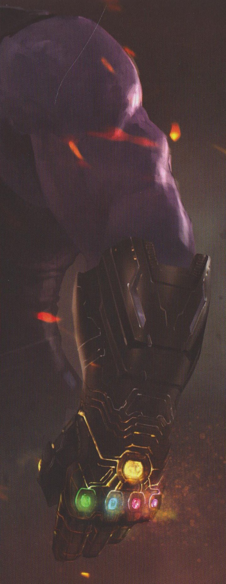 Concept Arts du Gant de l'Infini dans Avengers: Infinity War