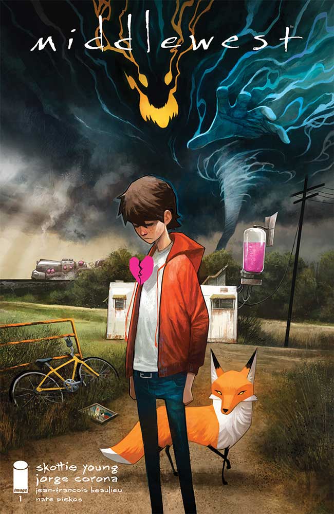 Middelwest #1, couverture de Mike Huddleston