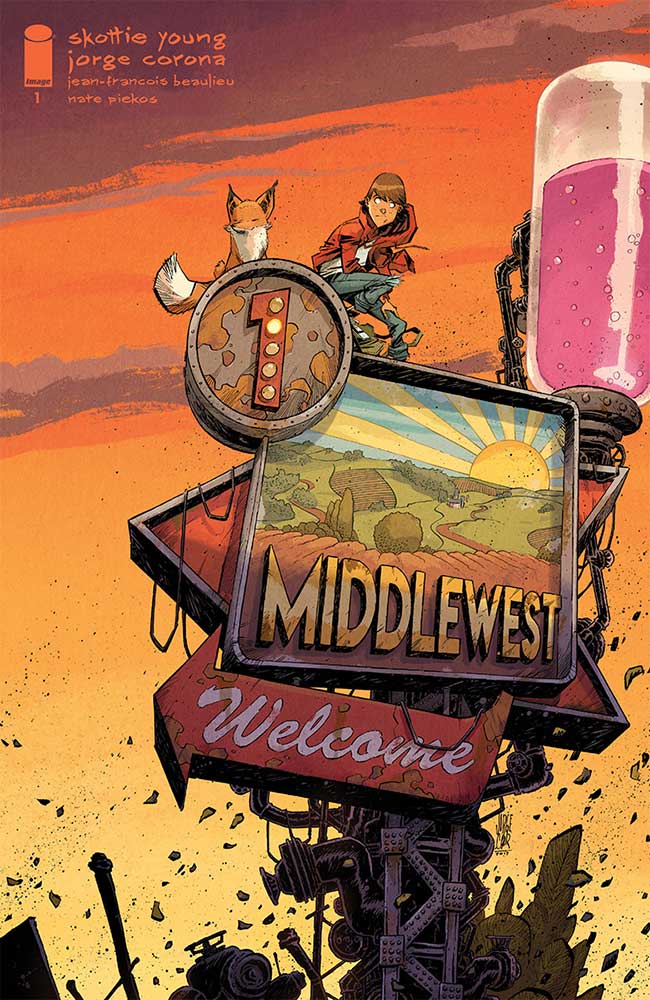 Middlewest #1, couverture de Jorge Corona