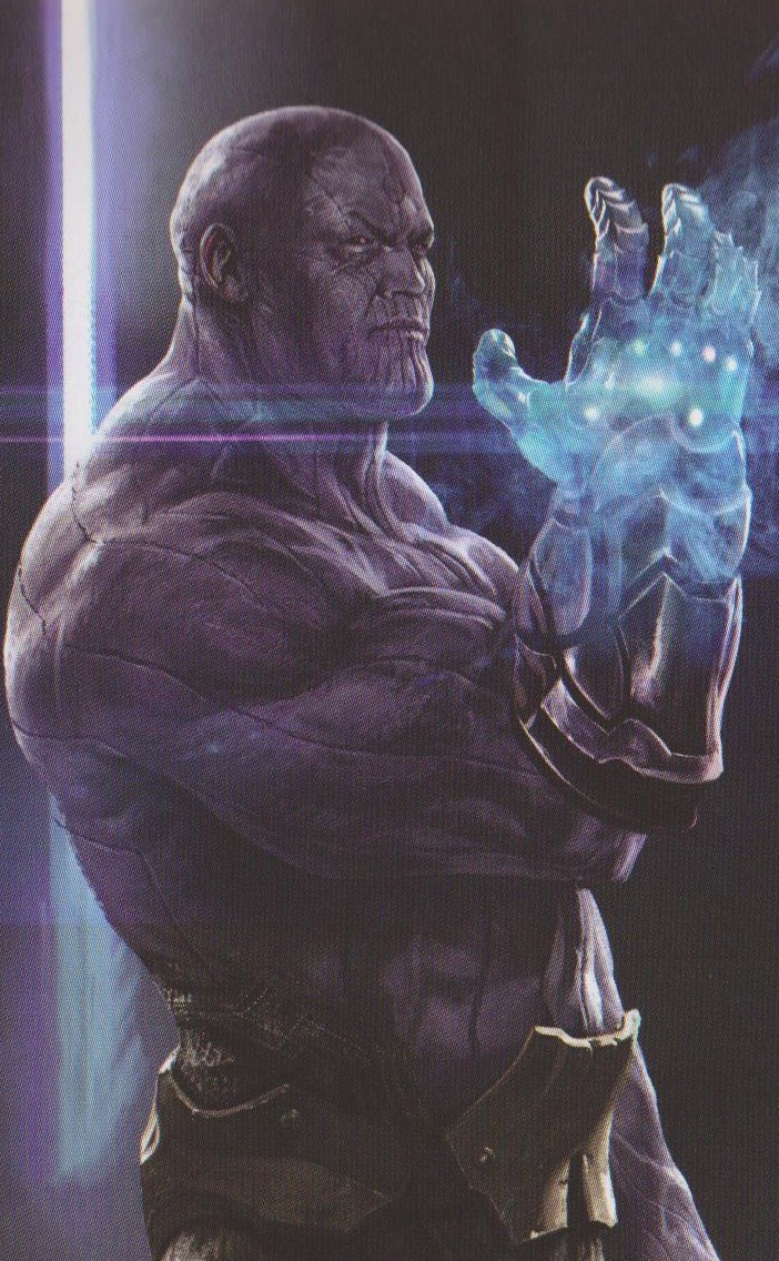Concept Arts du Gant de l'Infini dans Avengers: Infinity War