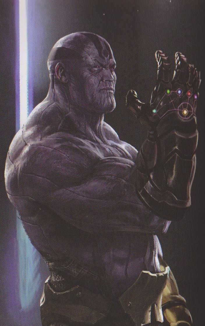 Concept Arts du Gant de l'Infini dans Avengers: Infinity War