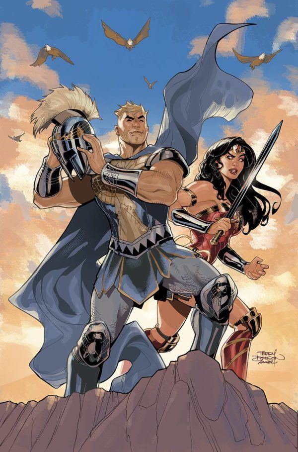 Wonder Woman #59 par Terry et Rachel Dodson.