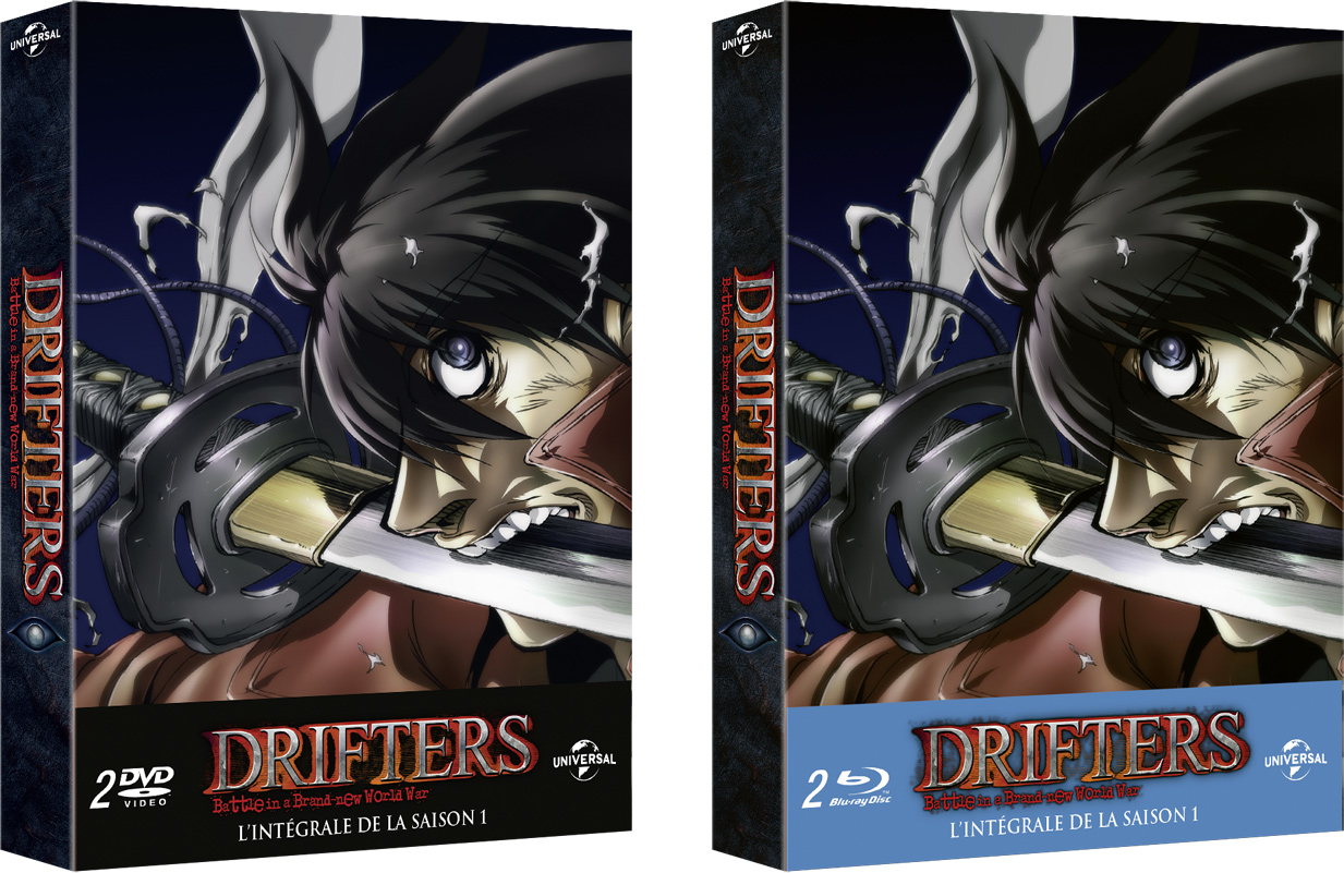 Drifters, saison 1 : les coffrets DVD et Blu-ray
