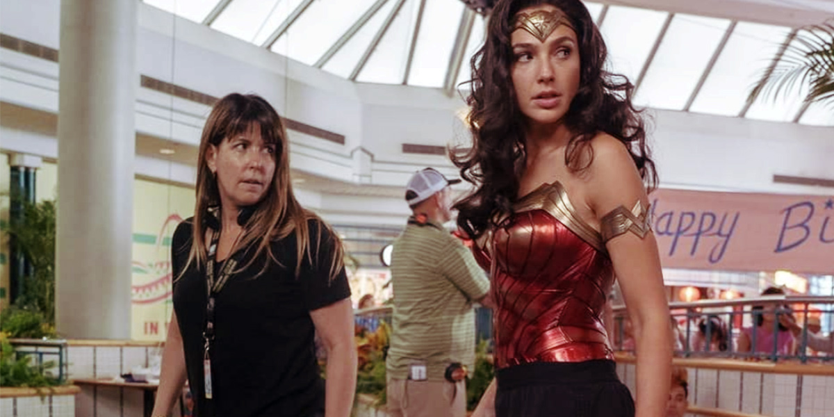 Patty Jenkins et Gal Gadot sur le tournage de Wonder Woman 1984