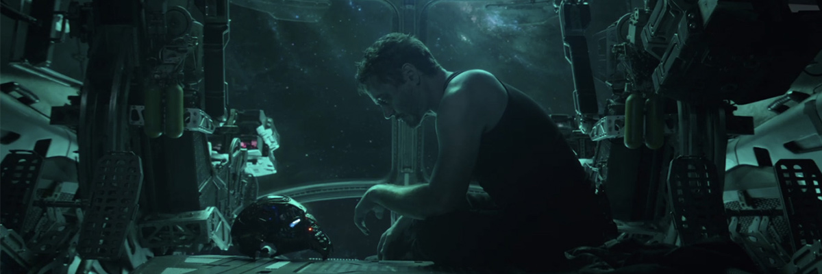 Tony Stark (Robert Downey Jr) dans Avengers: Endgame