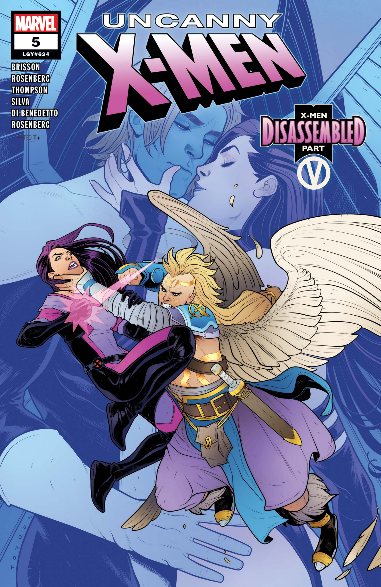 Couverture d'Uncanny X-Men #5 par Elizabeth Torque (Marvel Comics)