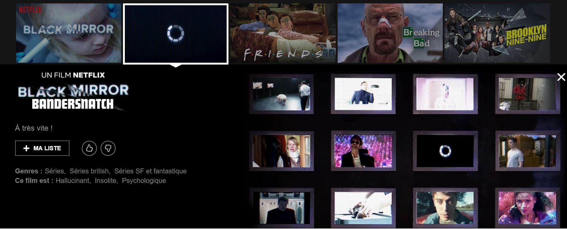 Black Mirror: Bandersnatch sur Netflix