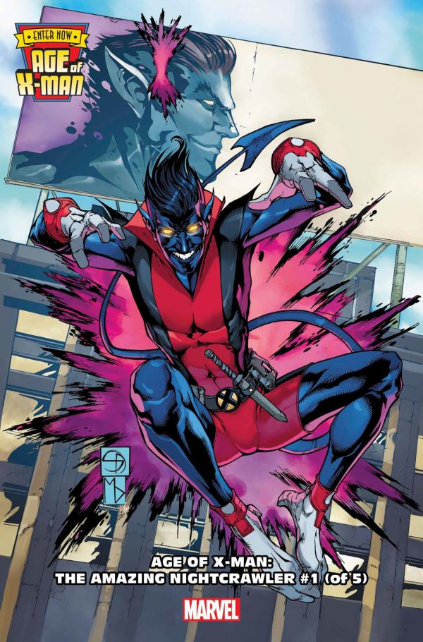 Age of X-Man: The Amazing Nightcrawler #1 par Shane Davis (Marvel Comics)
