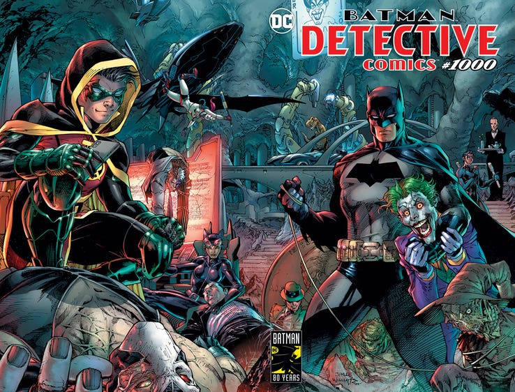 Detective Comics #1000 - couverture de Jim Lee
