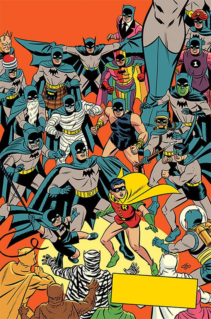 Detective Comics - Couverture alternative 1950 par Michael Cho