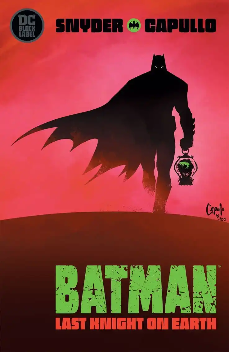 Couverture de Batman: Last Knight on Earth #1 de Greg Capullo (DC Comics)