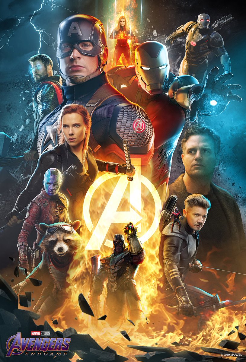 Avengers: Endgame - poster Atom Tickets