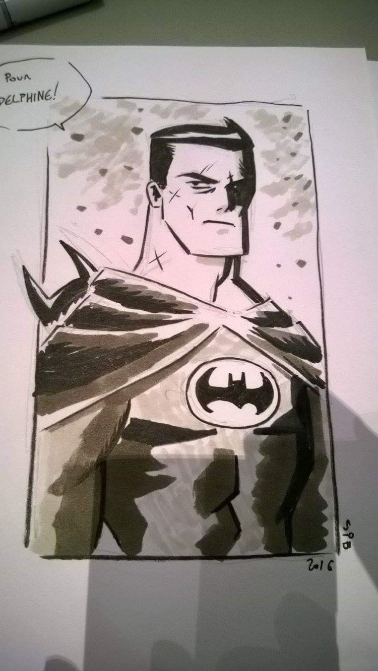 Batman par Cyril Bouquet alias SiB.