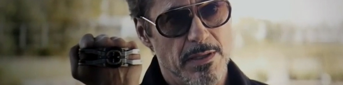 Tony Stark (Robert Downey Jr) dans Avengers: Endgame