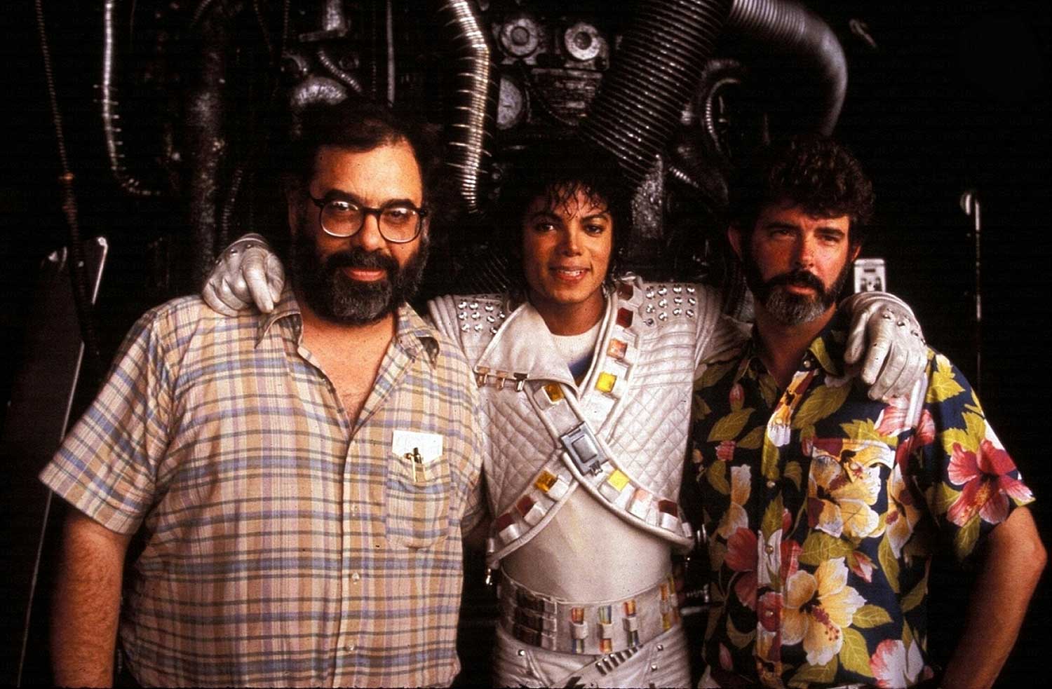 Tournage de Captain EO. 