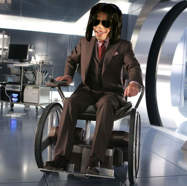 Si Michael Jackson était le Professeur X. 