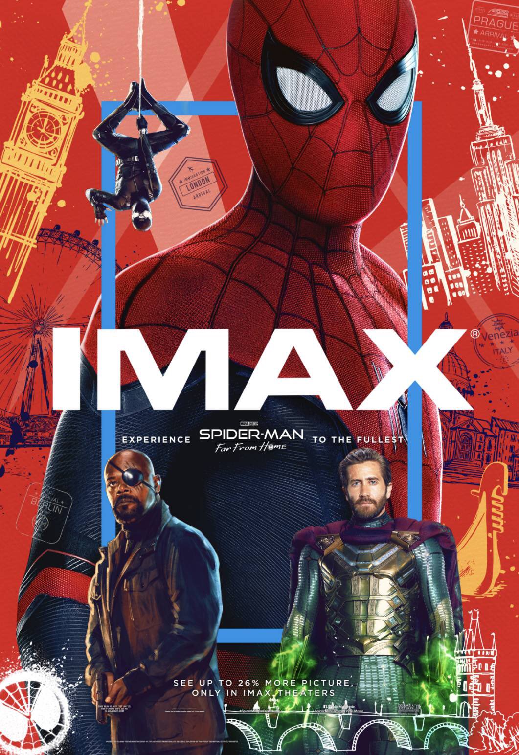 Spider-Man: Far From Home - IMAX poster