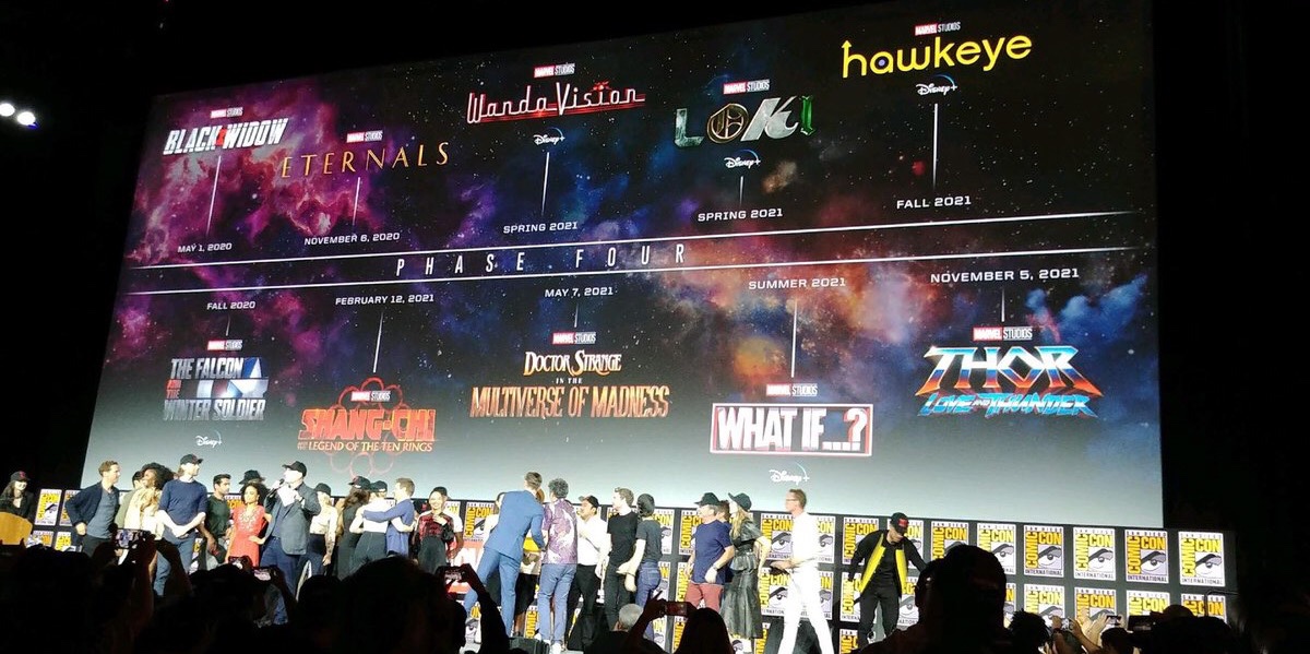 Comic-Con : le calendrier de la Phase 4 du MCU et quelques surprises ...