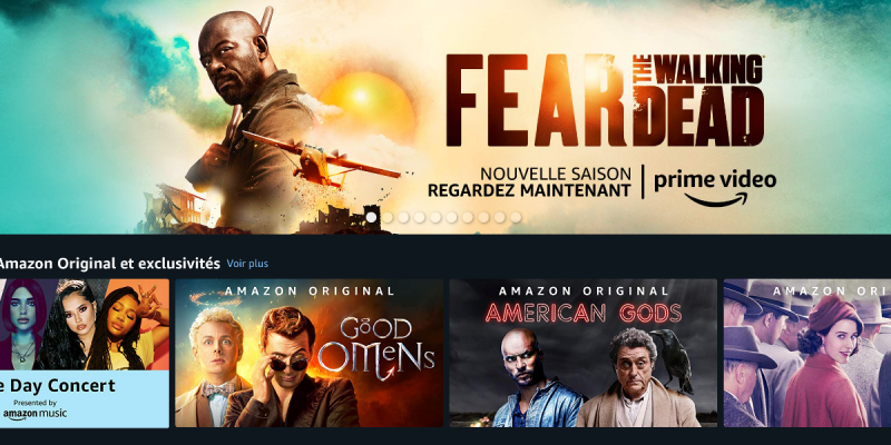 <h1>Le Catalogue Séries d'Amazon Prime Video</h1>
