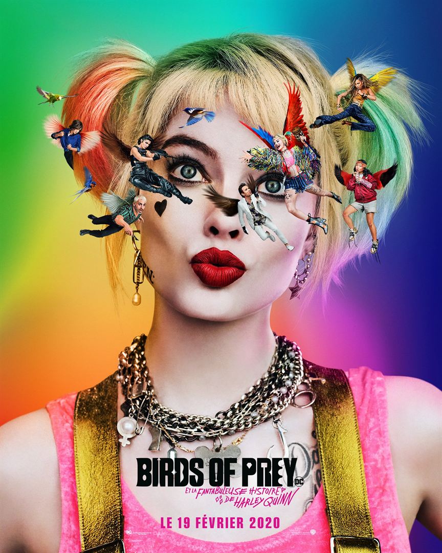 affiche Birds of Prey (et la fantabuleuse histoire d'Harley Quinn)