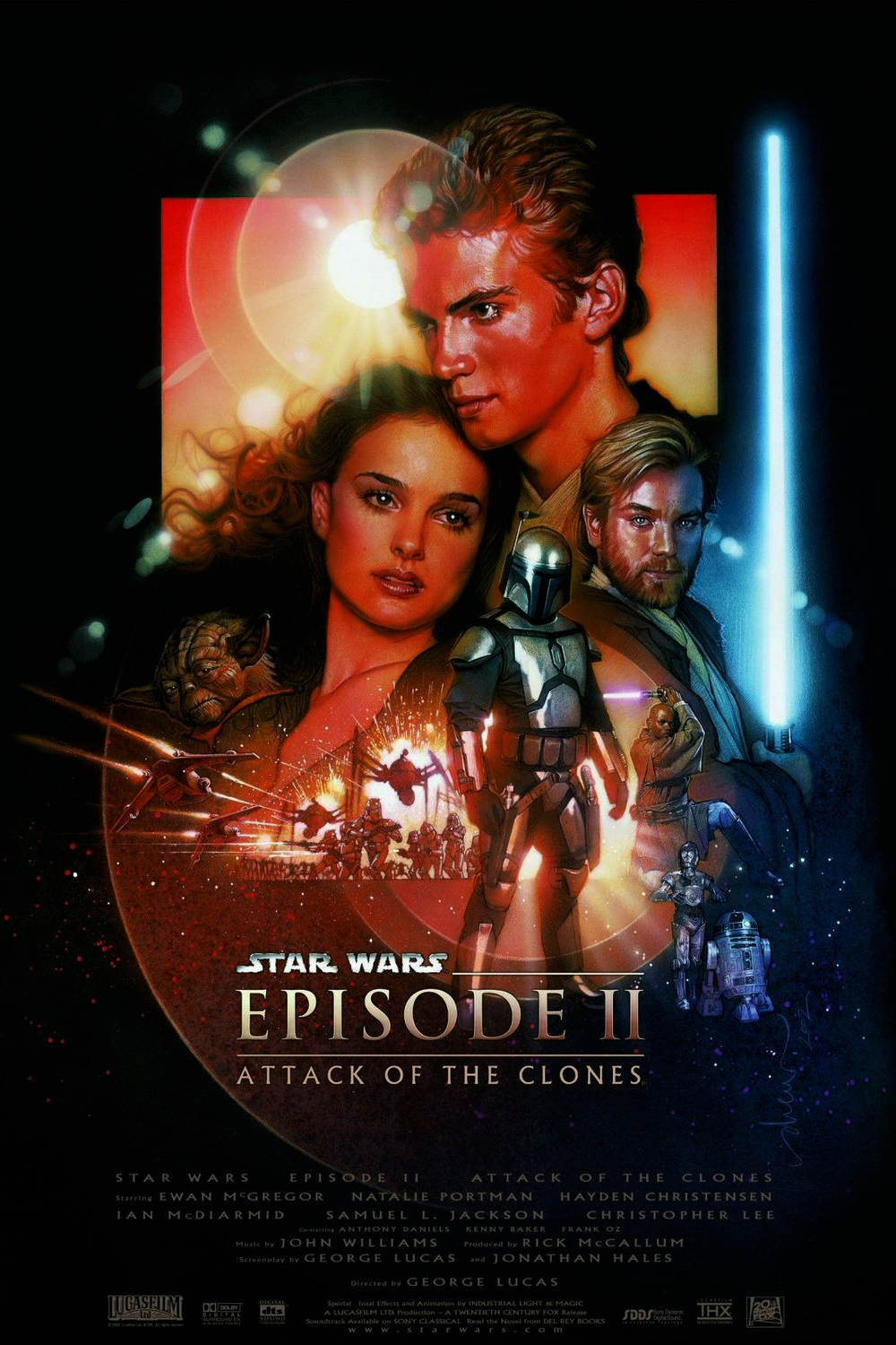 affiche Star Wars II : L’Attaque des Clones