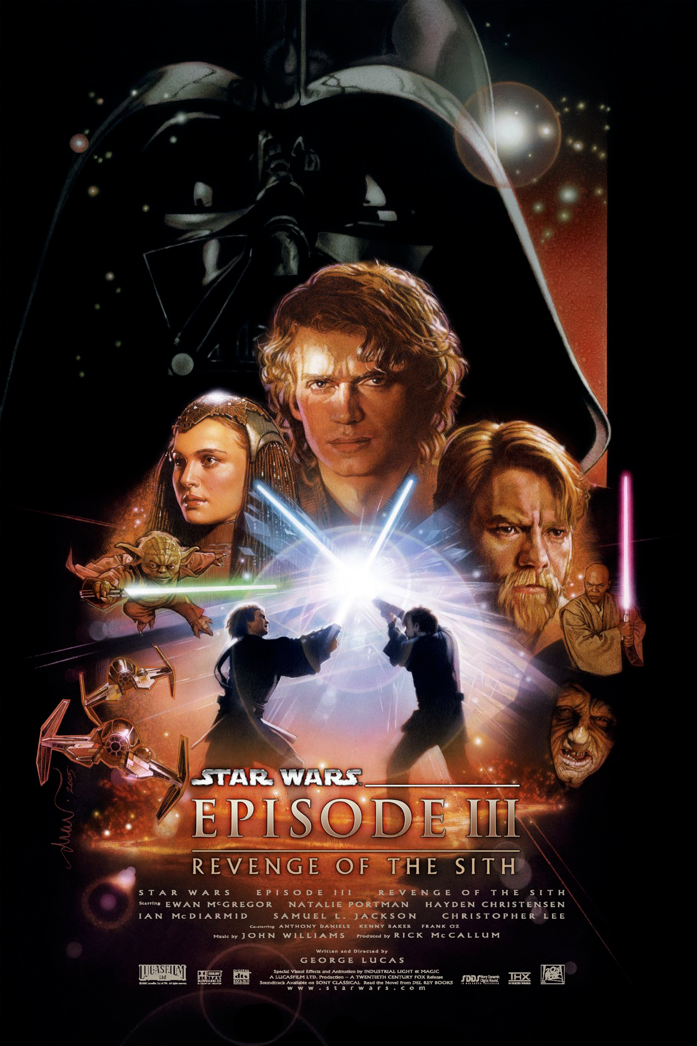 affiche Star Wars III : La Revanche des Sith