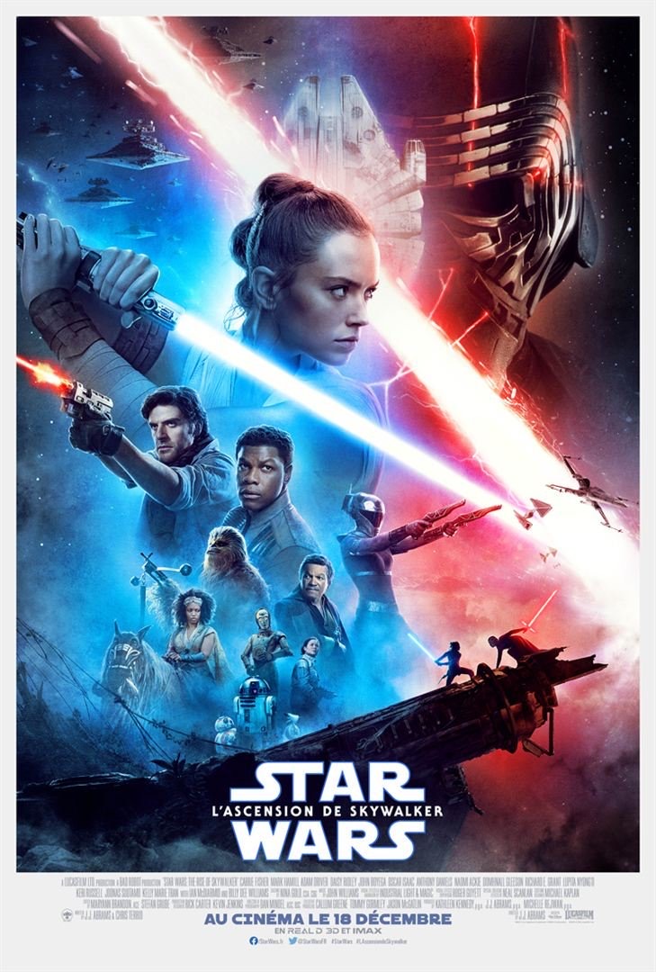 affiche Star Wars IX : L'Ascension de Skywalker (The Rise of Skywalker)