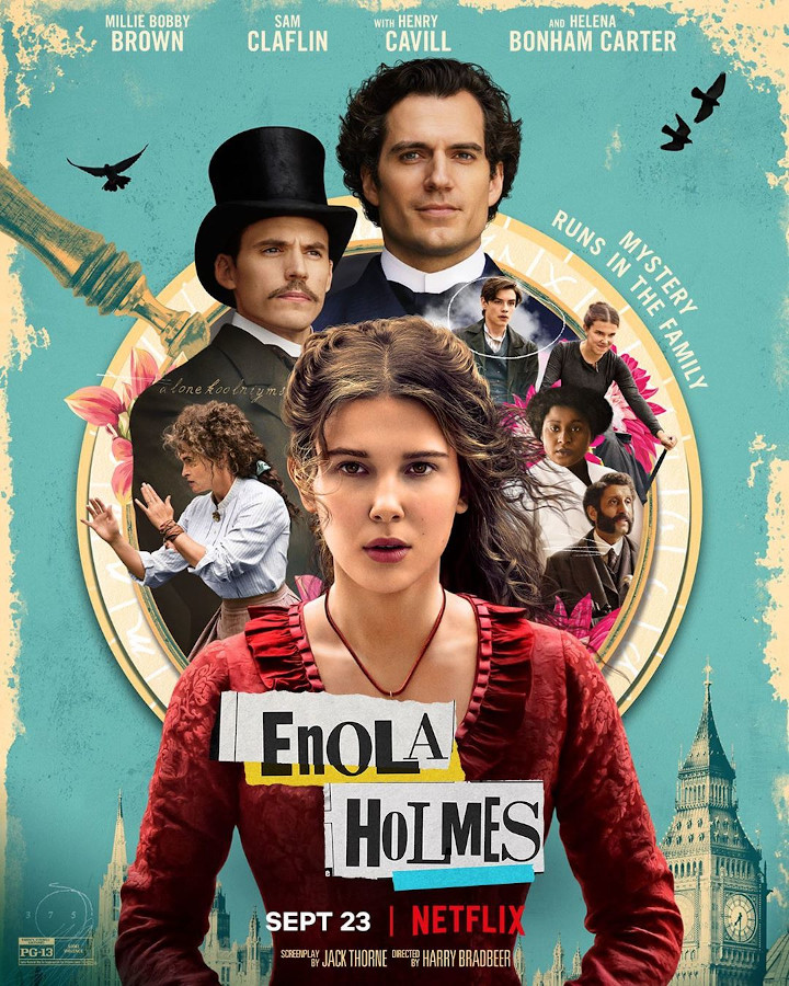 affiche Enola Holmes